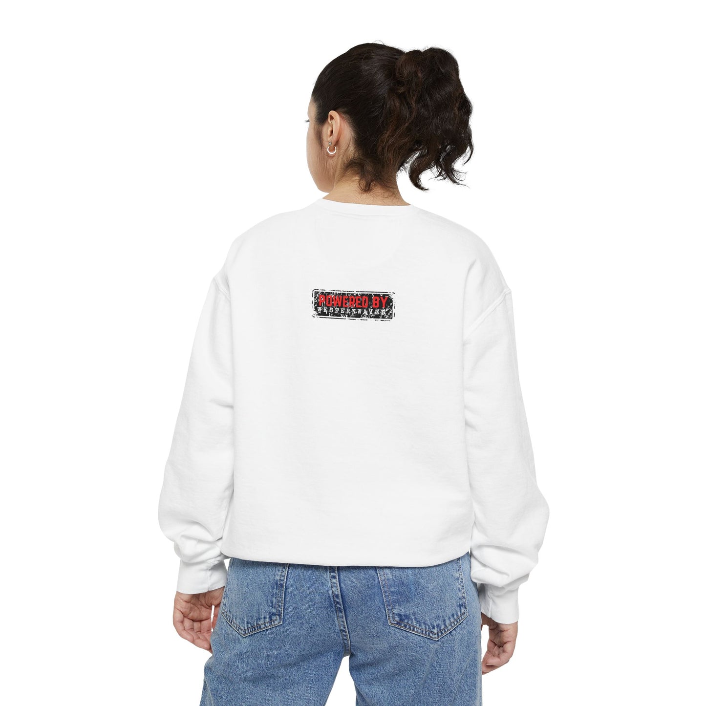 Motivational Unisex Garment-Dyed Sweatshirt, Cozy Pullover, Rise and Shine Apparel, Gift for Her, Inspirational Clothing