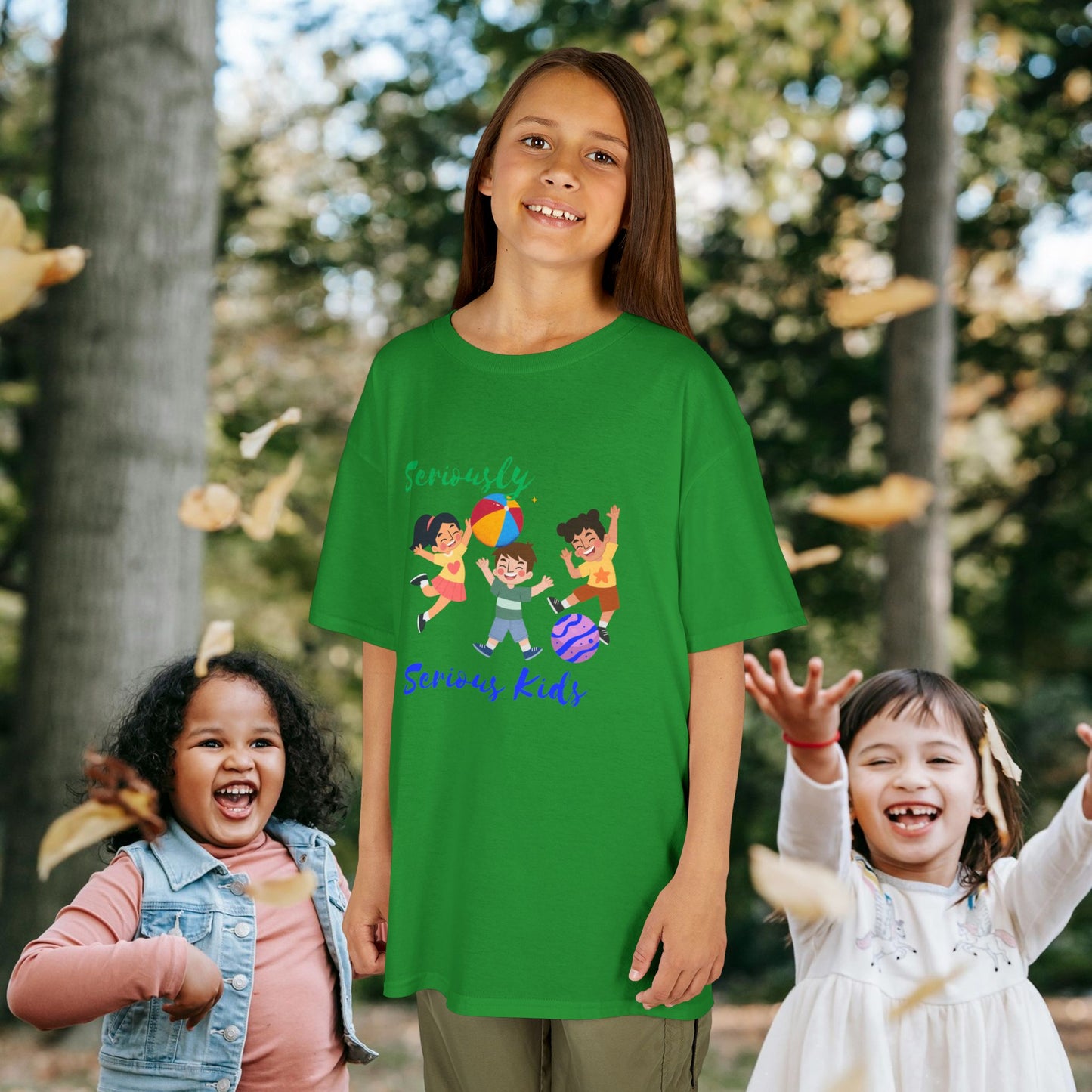 Kids Heavy Cotton™ Tee_ N3+ Series KHCT PT2WW001_ Limited Edition Durable Comfort for Every Adventure by WesternWaves: