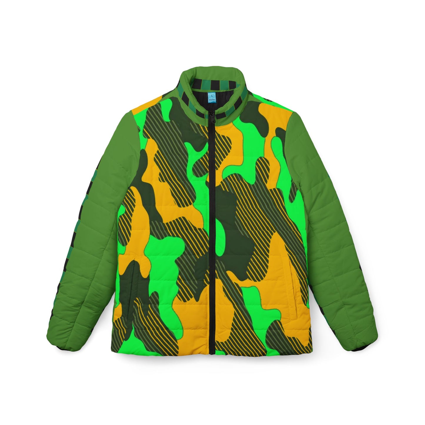 Women’s Puffer Jacket (AOP)_ N3+ Series WPJAOP PT2WW004_ Limited Edition by WesternWaves: