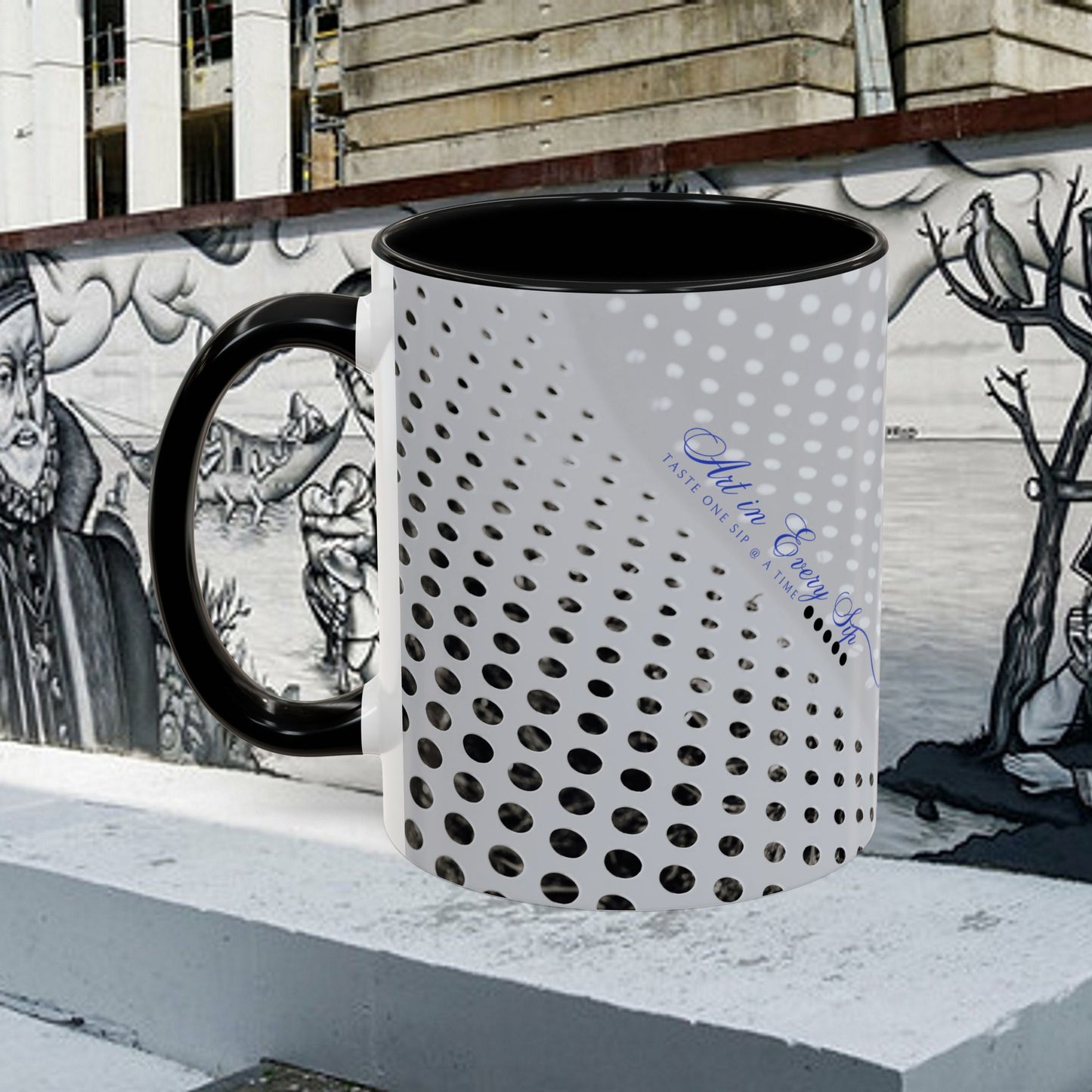 Accent Coffee Mug 11, 15oz_ N3+ Series ACM11OZ PT2WW020_ Limited Edition Perfect Blend of Style by WesternWaves: