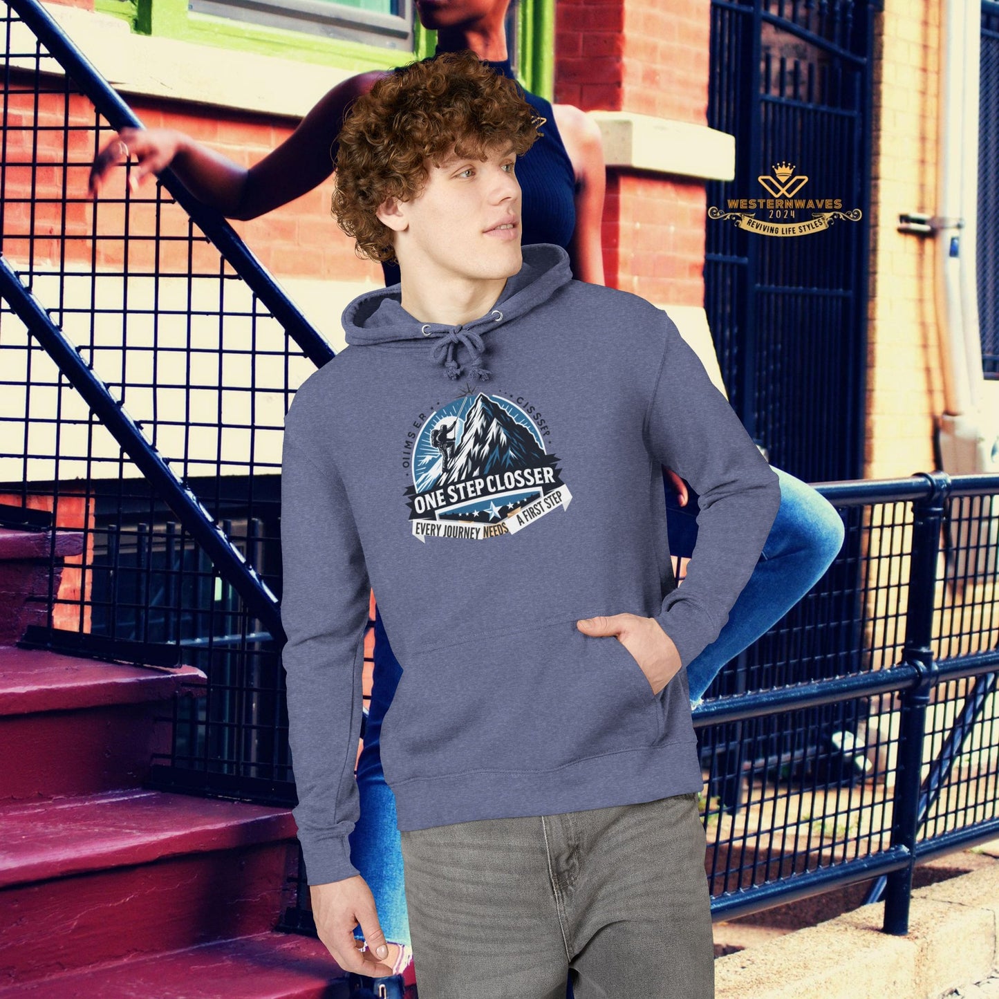 Unisex French Terry Hoodie_ 19 June 2025_ Limited Edition Cozy Casual Wear, Perfect for Hiking & Outdoors by WesternWaves: