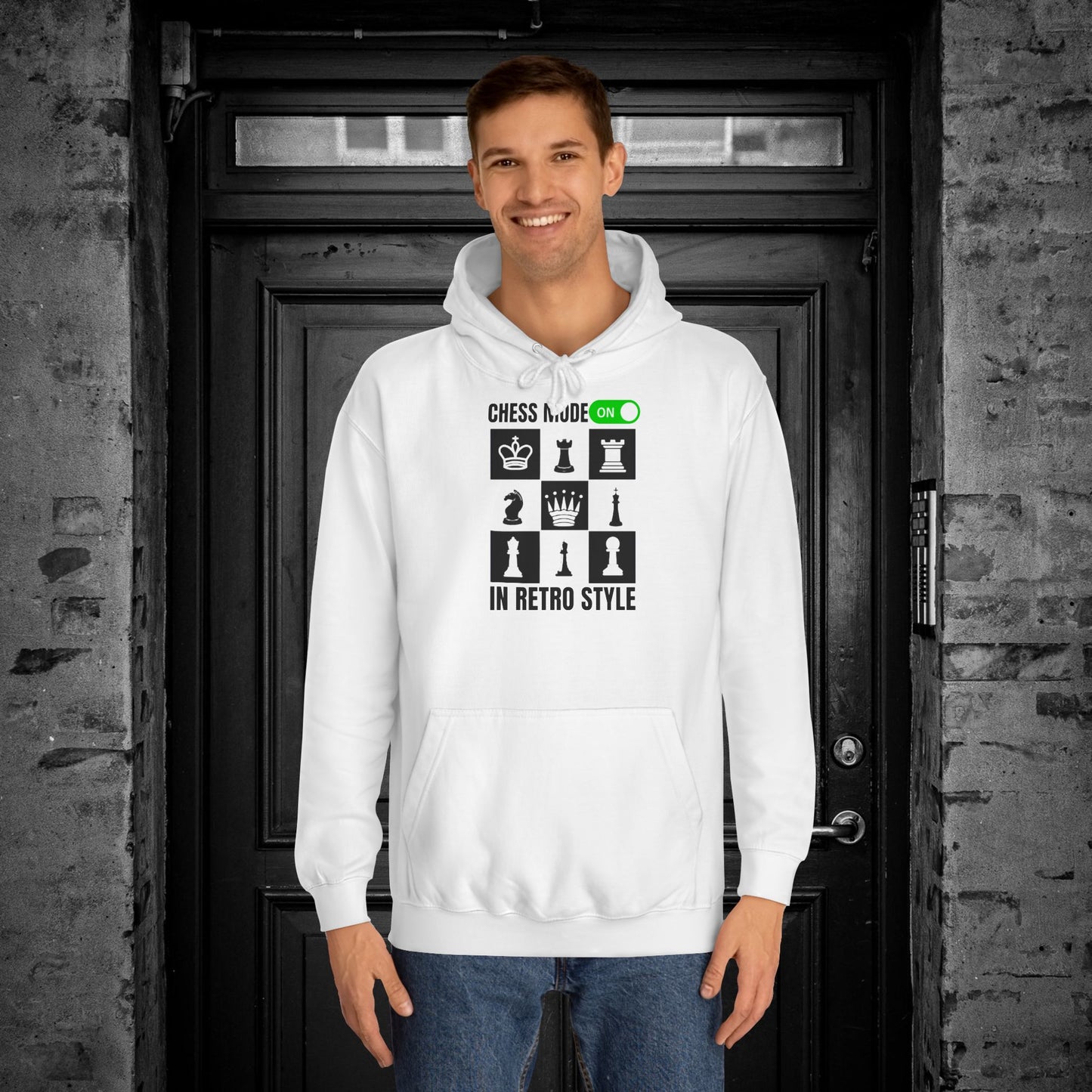 Unisex College Hoodie_ N3+ Series SCH PT2WW003_ Limited Edition Timeless Unisex Design by WesternWaves: