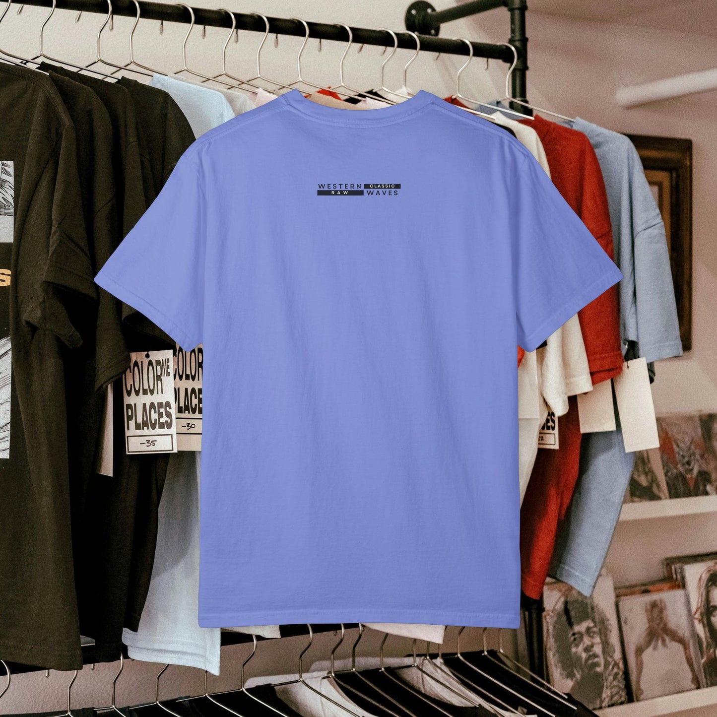 Unisex Garment-Dyed T-Shirt_ 26 June 2025_ Limited Edition Strength in Diversity by WesternWaves: