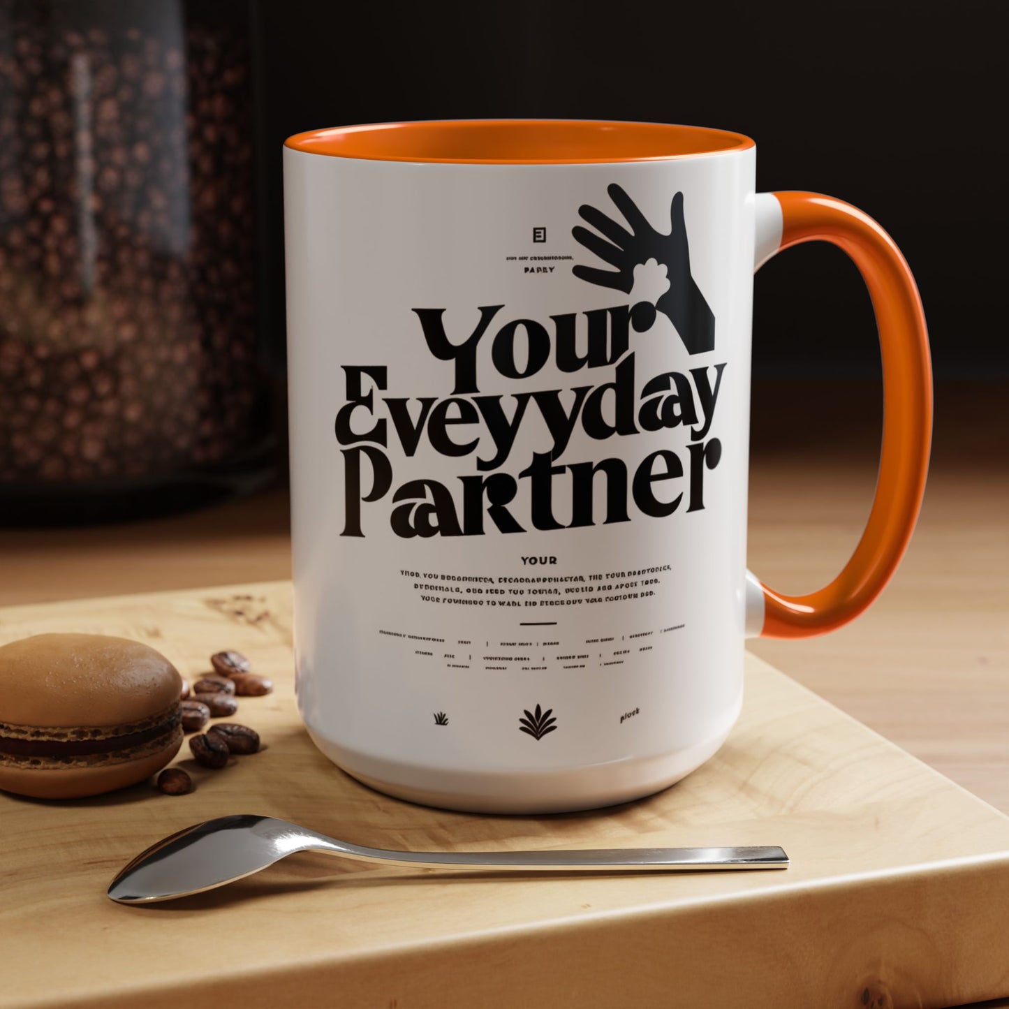 Accent Coffee Mug 11oz, 15oz_ N3* Series ACM11OZ PT2WW023_ Limited Edition Perfect Blend of Style by WesternWaves: