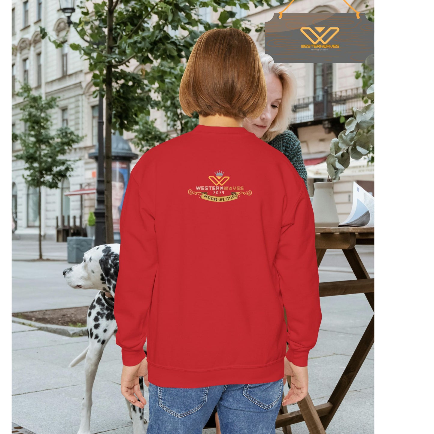 Youth Crewneck Sweatshirt_ N3+ Series YCNSS PT2WW001_ Limited Edition Perfect Companion for the School, Sports & Casual hangouts by WesternWaves: