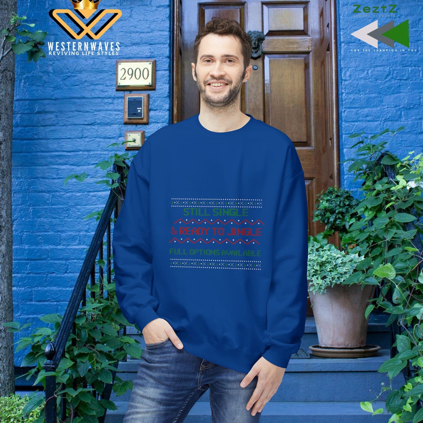 Softstyle Fleece Sweatshirt - N3+ Series SSFSS PT2WW001_ Limited Edition Cozy, Eco-Friendly, Unisex product by WesternWaves: