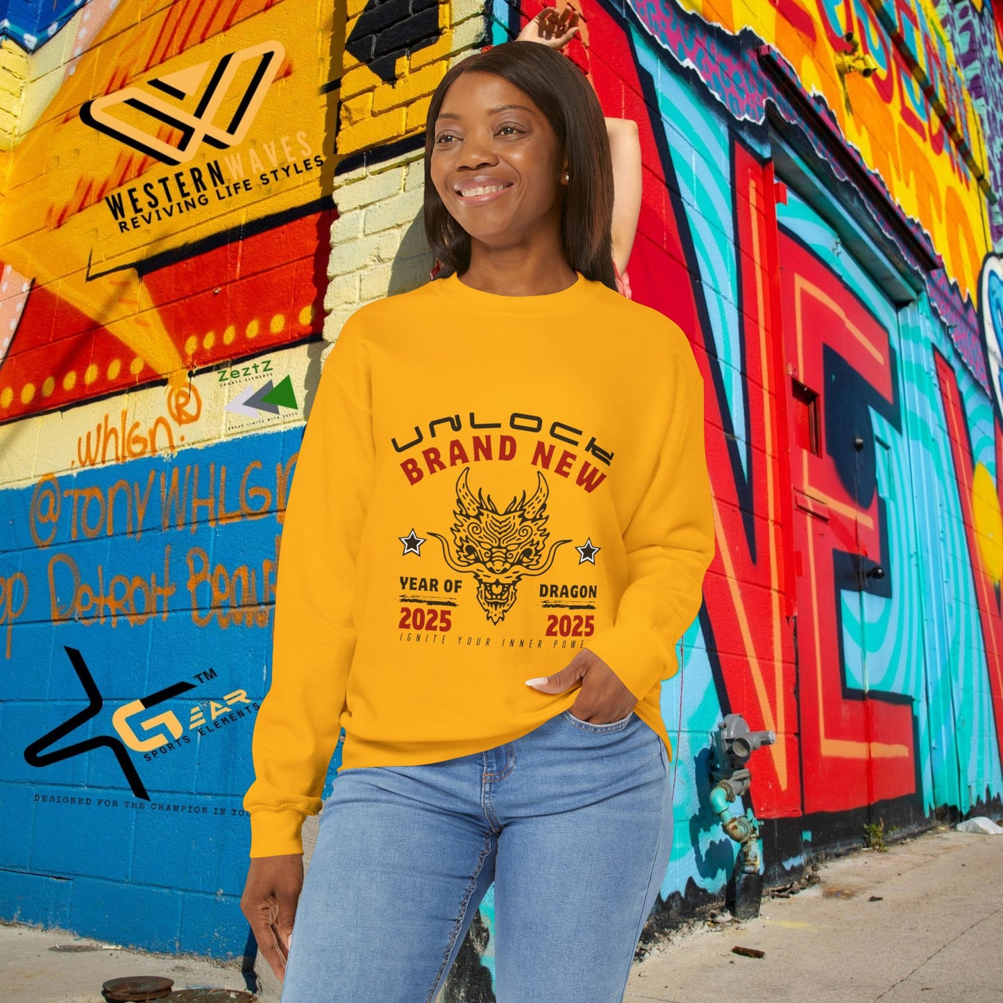 Seasonal Seller Unisex Sweatshirt_ N3+ Series SSSSPT2WW003_ Limited Edition Seasonal Offer by WesternWaves: