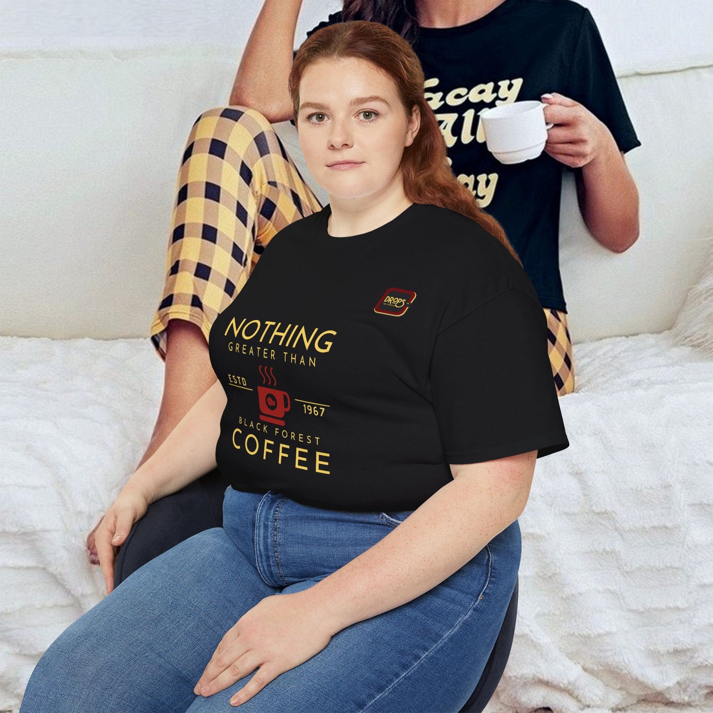 Unisex Ultra Cotton Tee_ Classic Comfort Unleashed_ N2+ Series USUCTEE PT2WW006_ Limited Edition Maximum Comfort & Style by WesternWaves: