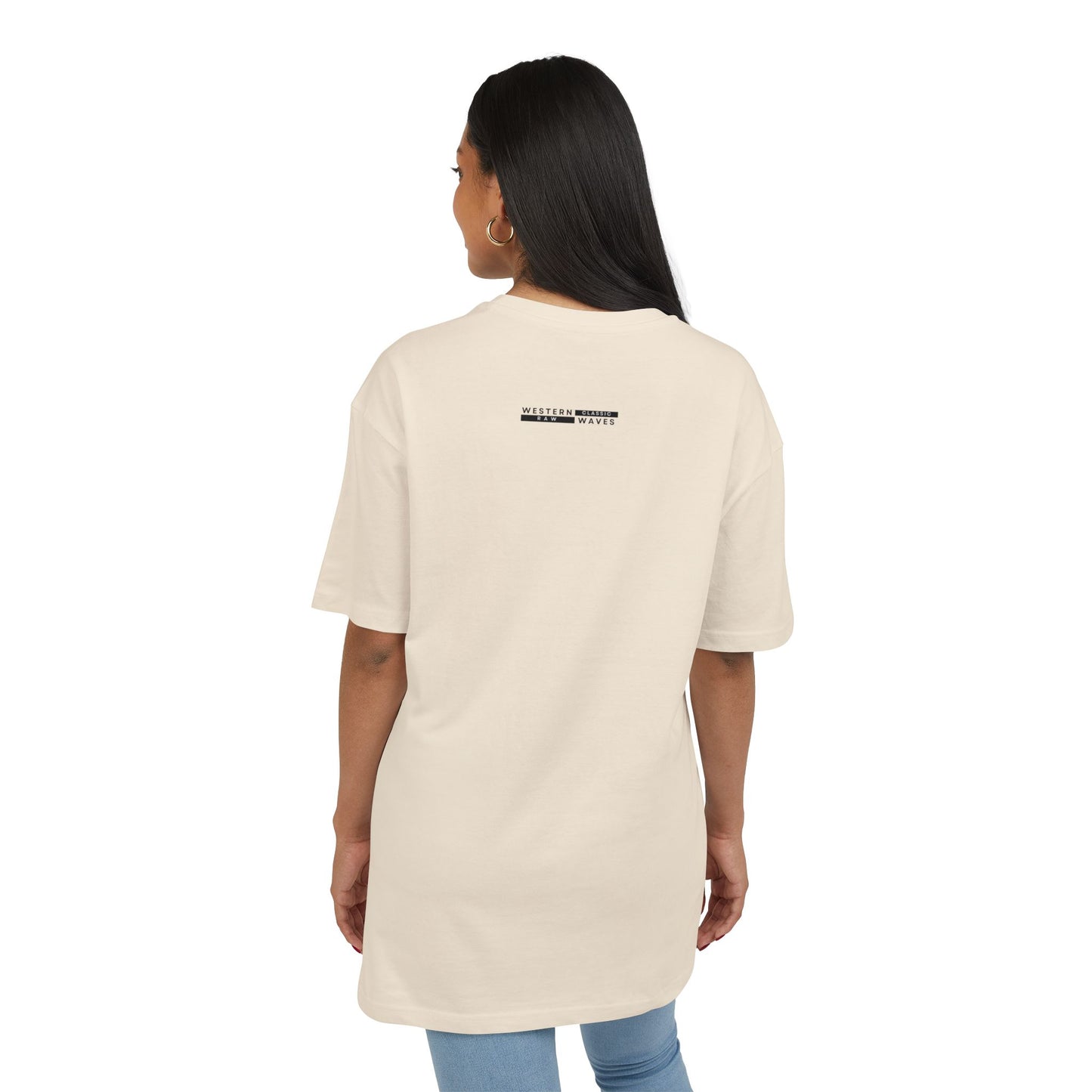 Unisex Oversized Tee_ N6+ Series USOSTEE PT2WW004_ Limited Edition by WesternWaves: