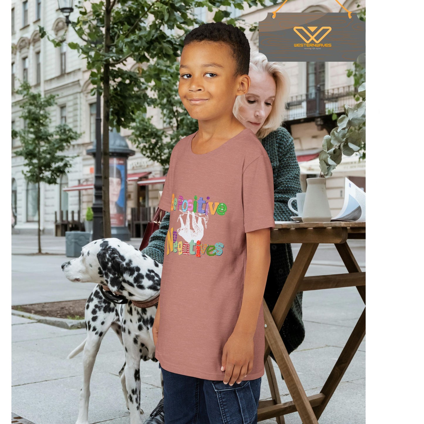 Youth Short Sleeve Tee_ N2 Series YSST PT2WW003_ Limited Edition Utmost Comfort by WesternWaves: