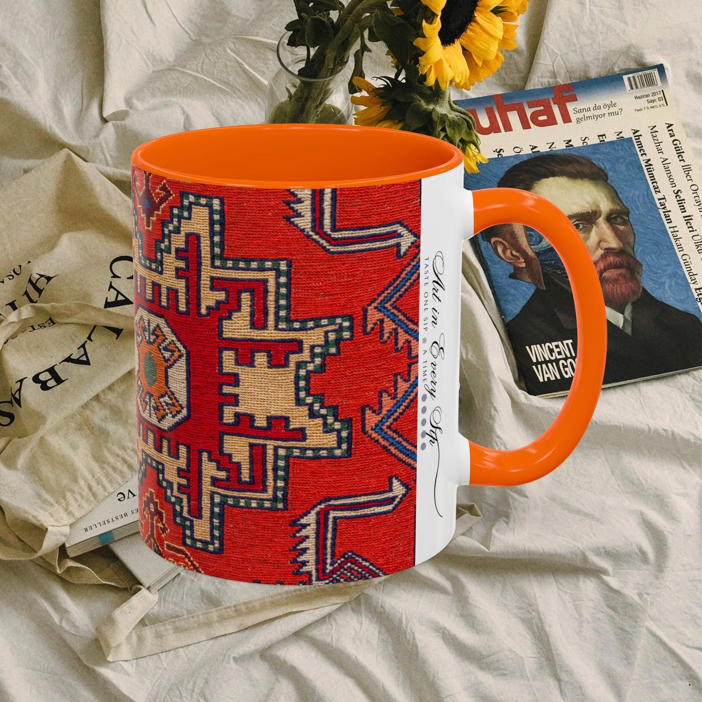 Accent Coffee Mug 11, 15oz_ N3+ Series ACM11OZ PT2WW019_ Limited Edition Perfect Blend of Style by WesternWaves: