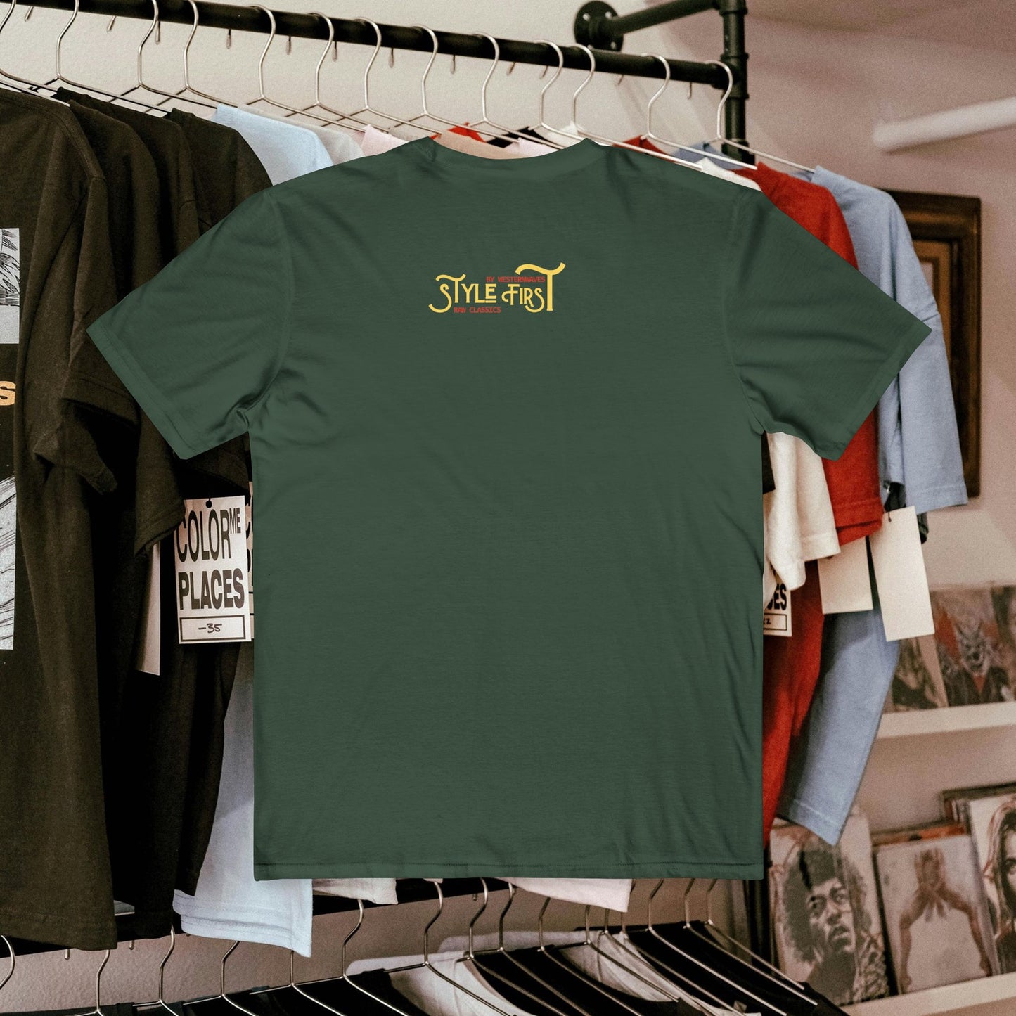 Men's Very Important Tee_ N3+ Series MVITEE PT2WW001_ Limited Edition Paddy's Day Vibrations by WesternWaves: