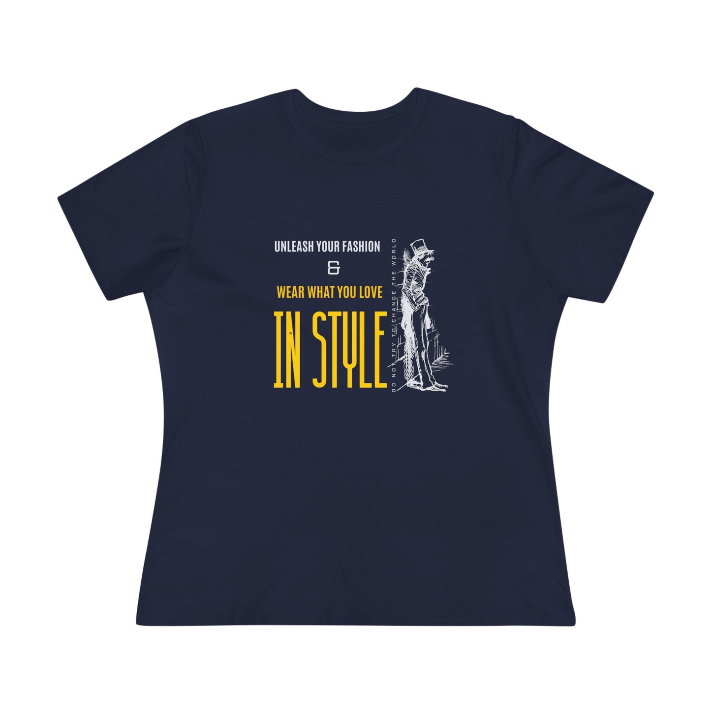 Women's Cotton Tee_ N2+ Series WCTEE PT2WW002_ Cozy Comfort Limited Edition by WesternWaves: