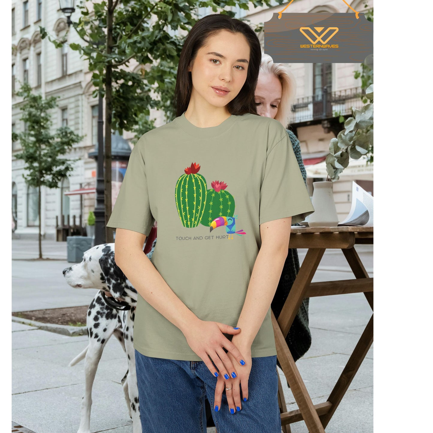 Unisex Heavy Faded Tee_ N3+ Series USHFTEE PT2WW005_ Vintage Vibes Limited Edition Tee by WesternWaves: