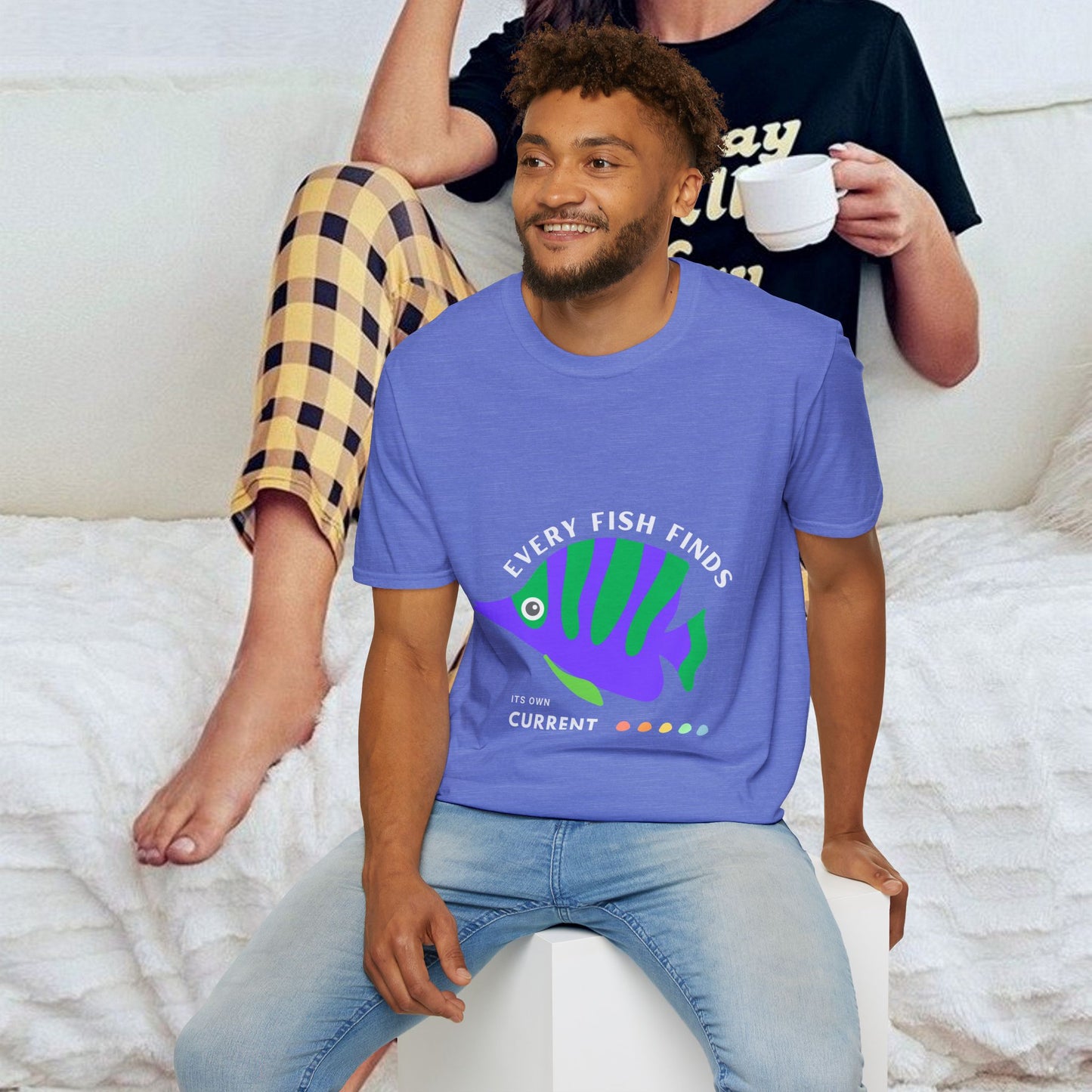 Unisex Softstyle T-Shirt_ N+ Series USSTS FT2WW010_ Limited Edition by WesternWaves: