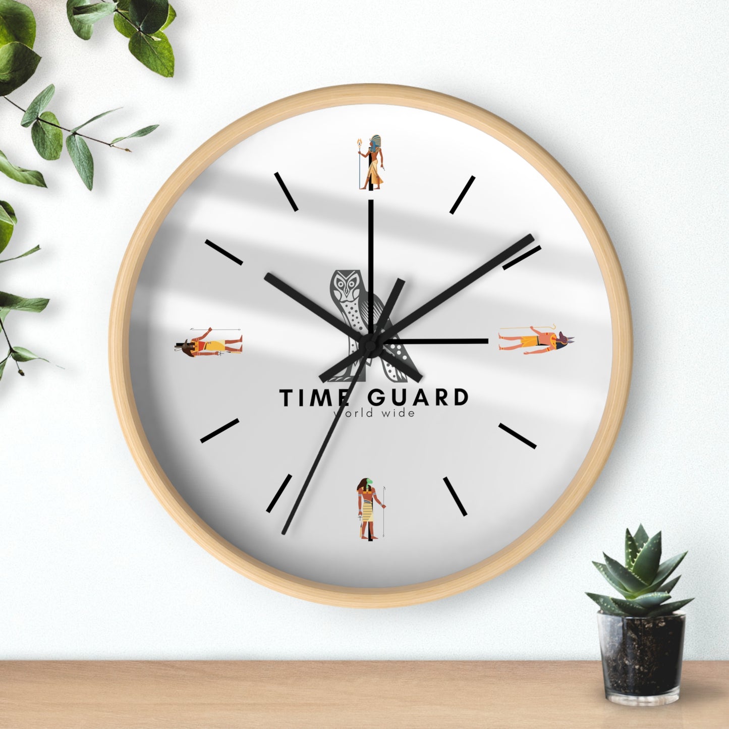 Wall Clock_ N+ Series WCTGWW PT2WW002_ Time Guard World Wide Limited Edition by WesternWaves.