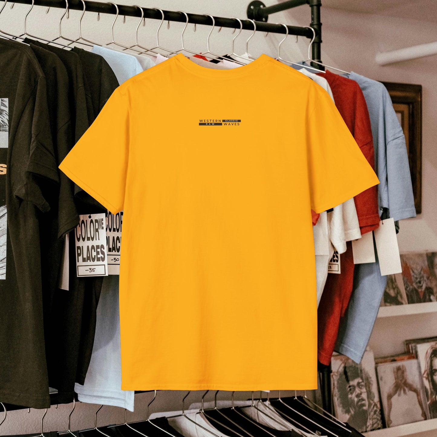 Unisex Softstyle T-Shirt_ N+ Series USSTS FT2WW010_ Limited Edition by WesternWaves: