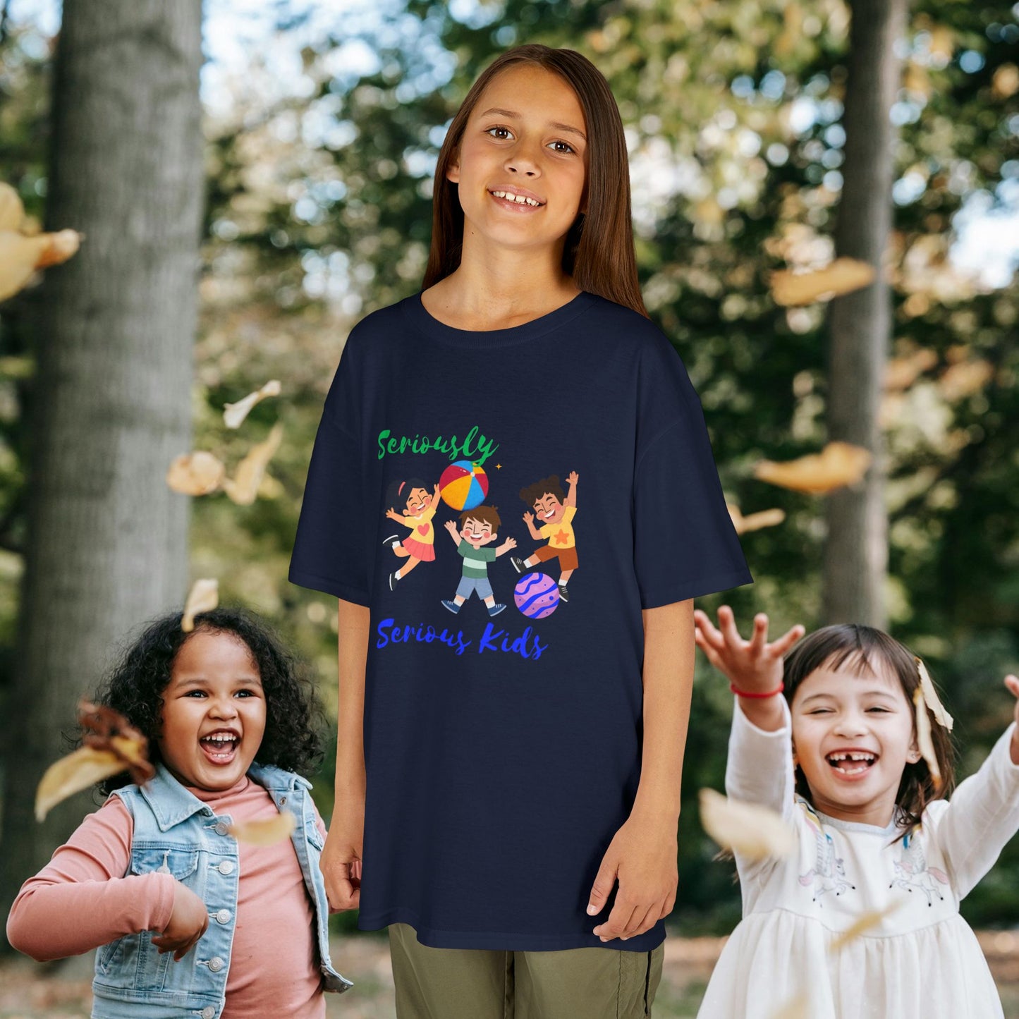 Kids Heavy Cotton™ Tee_ N3+ Series KHCT PT2WW001_ Limited Edition Durable Comfort for Every Adventure by WesternWaves: