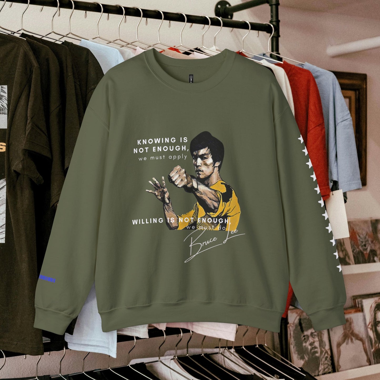 Unisex Heavy Blend™ Crewneck Sweatshirt_ N2+ Sports Series UHBCSS PT2WW009_ Limited Edition ‘Zeztz’ Brand Sports Elements by WesternWaves: