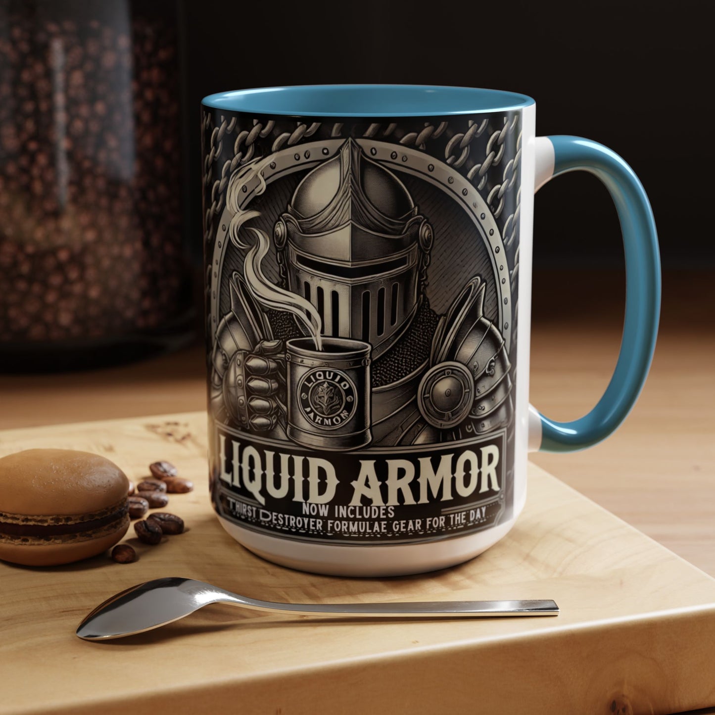 Accent Coffee Mug 11, 15oz_ N3+ Series ACM11OZ PT2WW0002_ Vibrant Limited Edition Design by WesternWaves: