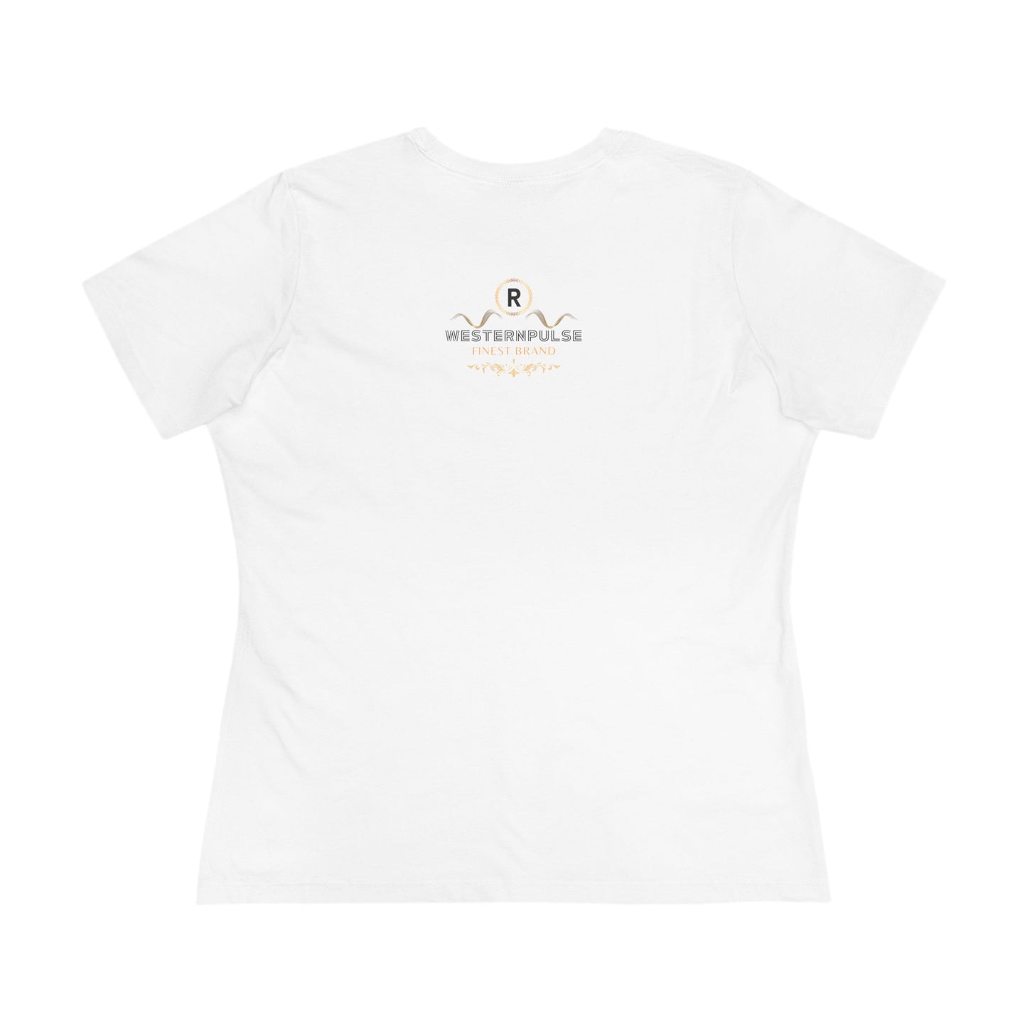 Women's Cotton Tee_ N2 Series WCTEE PT2WW001_ Cozy Comfort Limited Edition By WesternWaves: