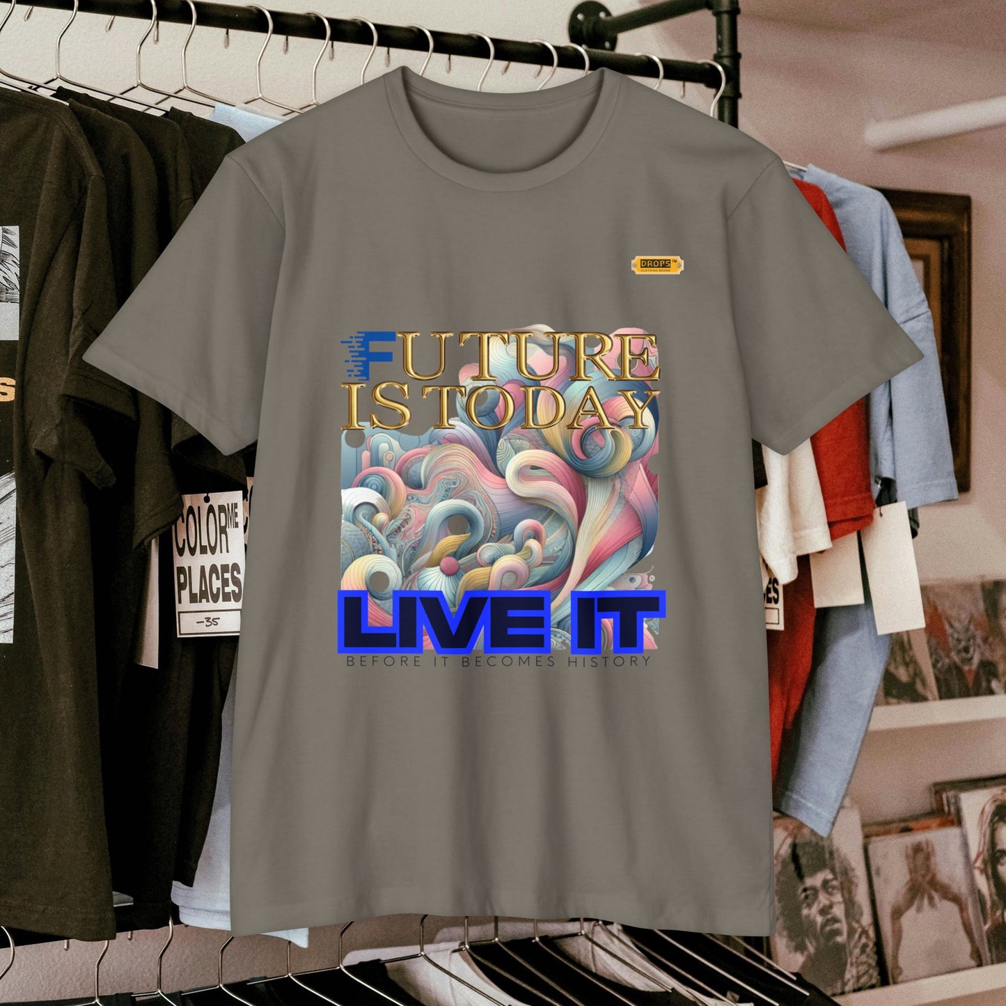 Unisex CVC Jersey T-shirt_ 16 June 2025_ Limited Edition Casual Fashion by WesternWaves: