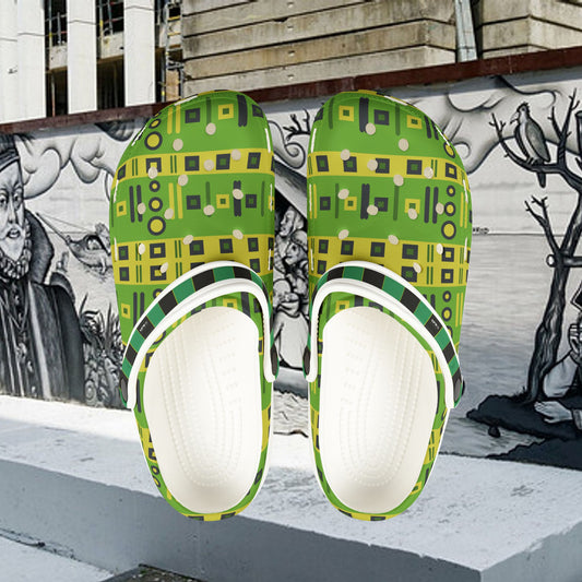 EVA Foam Clogs (AOP)_ N+ Series EVAFC(AOP) PT2WW005_ Limited Edition Cloud Comfort with Charms by WesternWaves: