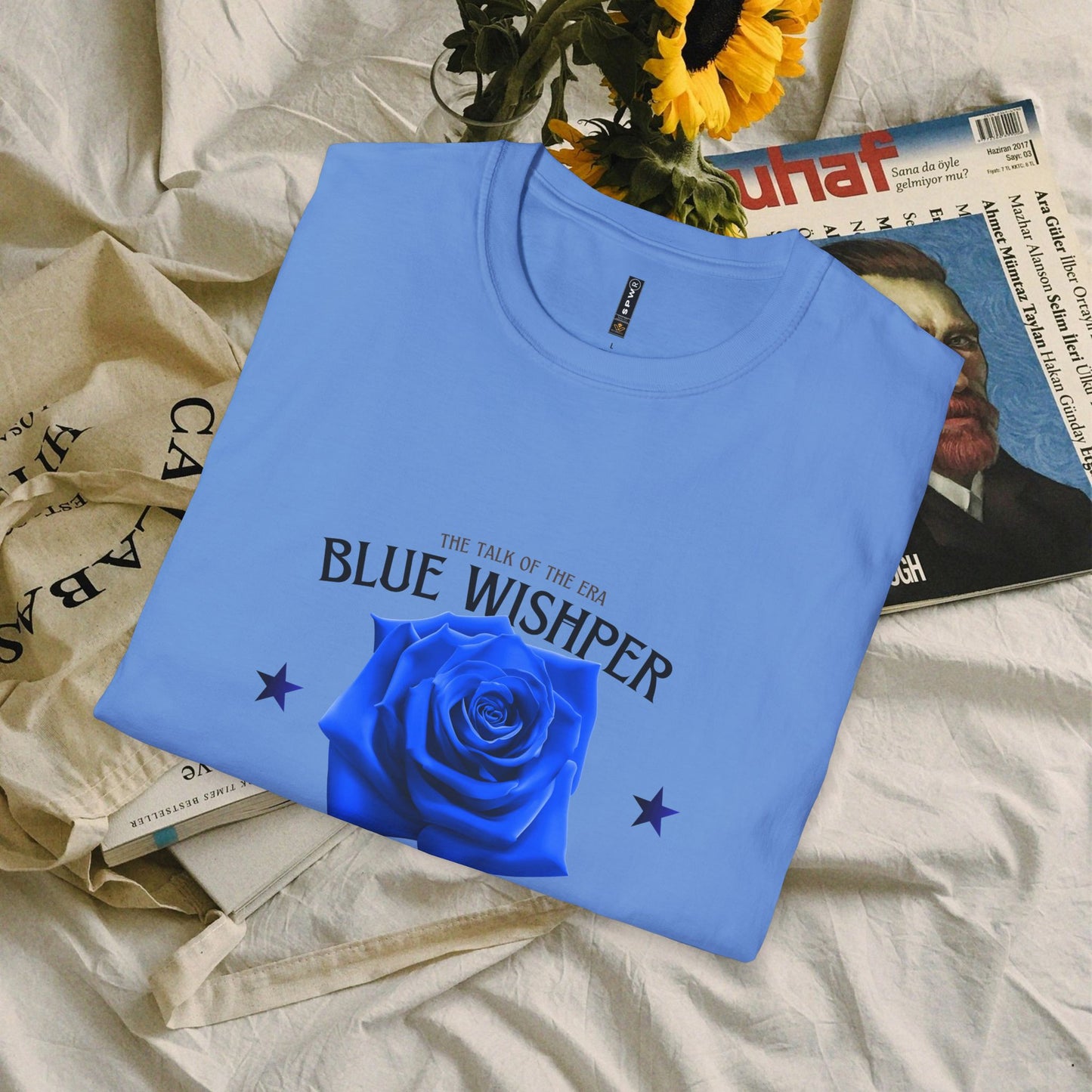 Unisex Softstyle T-Shirt_ N3+ Series USSTS FT2WW005_ Limited Edition Redefines & Relaxation by WesternWaves:
