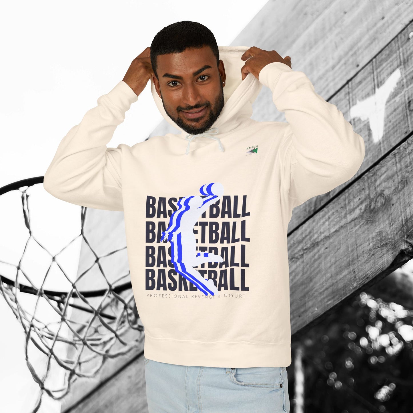 Unisex Lightweight Hooded Sweatshirt - Basketball Vibes for Sports Enthusiasts_ 02 April 2025_ 001