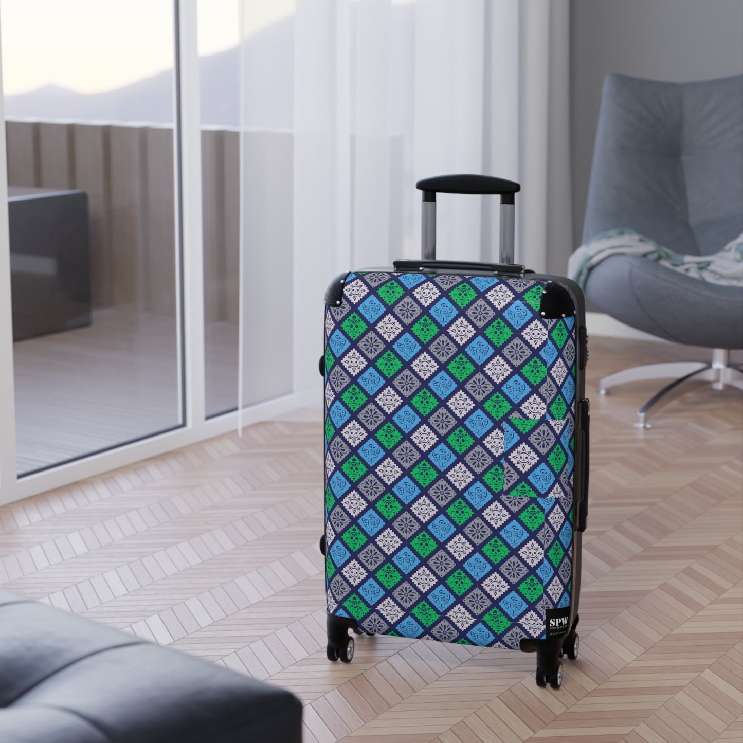 Suitcase_ For Effortless Travel in Elegance Motion_ N2 Series SC-PT2WW001_ Limited Edition Functionality & Style in Travelling by WesternWaves: