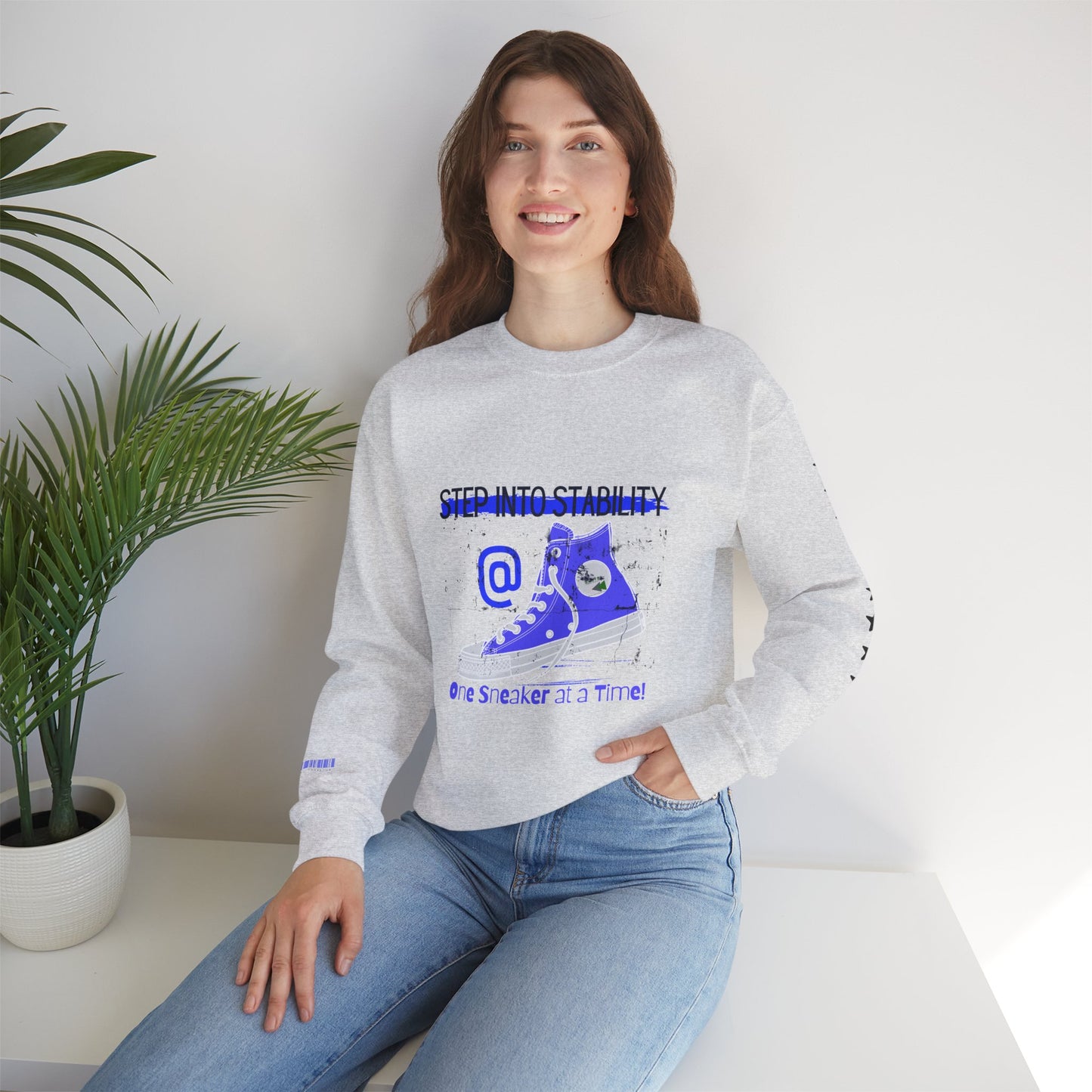 Unisex Heavy Blend™ Crewneck Sweatshirt_ N3+ Series UHBCSS PT2WW031_ Limited Edition Pure Luxury By WesternWaves:
