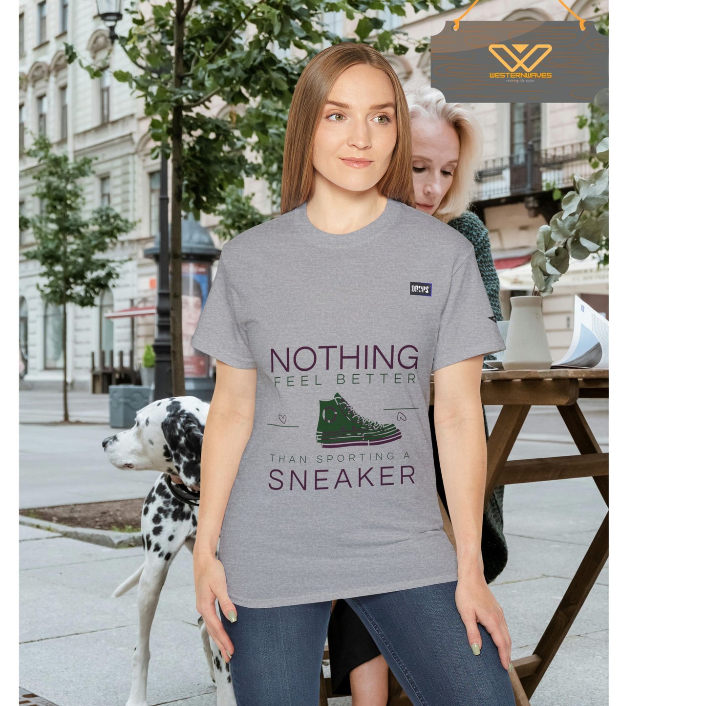 Unisex Ultra Cotton Tee_ Classic Comfort Unleashed_ N2* Series USUCTEE PT2WW009_ Limited Edition Maximum Comfort & Style by WesternWaves: