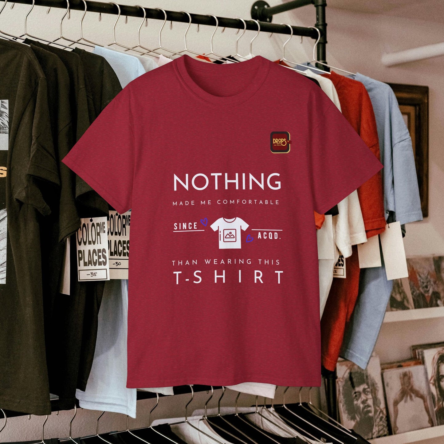 Comfort Graphic Tee_ N7+ Series CGTEE PT2WW001_ Limited Edition by WesternWaves:
