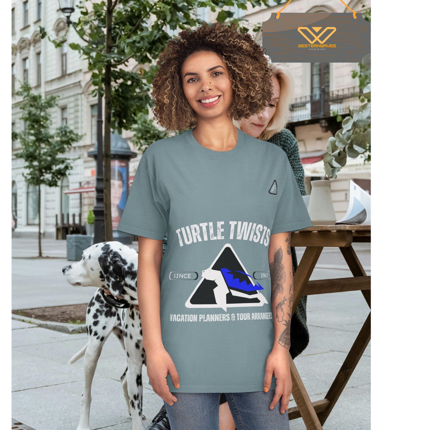 Unisex Faded T-Shirt - Turtle Twists Vacation Planners Graphic Tee_ 06 May 2025_ 001