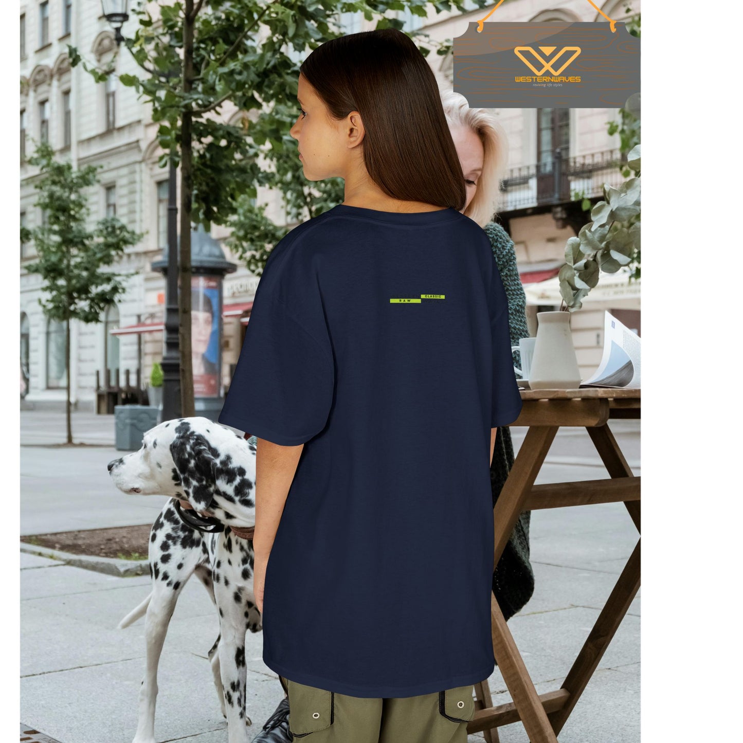 Kids Heavy Cotton™ Tee_ N2+ Series KHCT PT2WW008_ Limited Edition Durable Comfort for Every Adventure by WesternWaves: