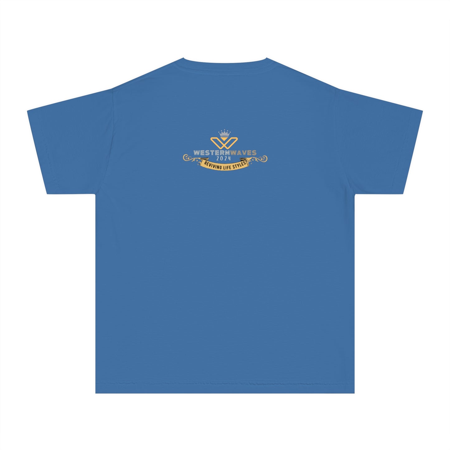 Youth Midweight Tee_ N2 Series YMT PT2WW005_ Limited Edition Durability & Lightweight Agility by WesternWaves: