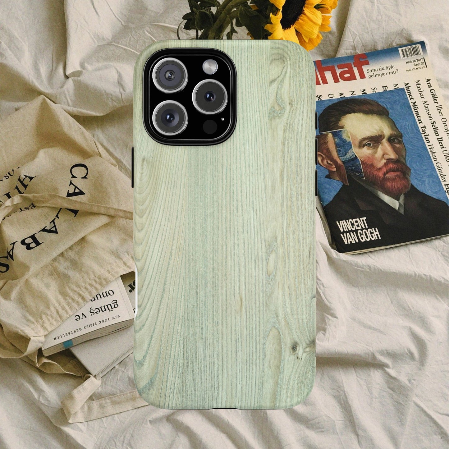 Tough Cases_ iPhone Case_ Series N8+ TCPCASE PT2WW005_ Limited Edition Wooden Grain Phone Case for iPhones by WesternWaves_