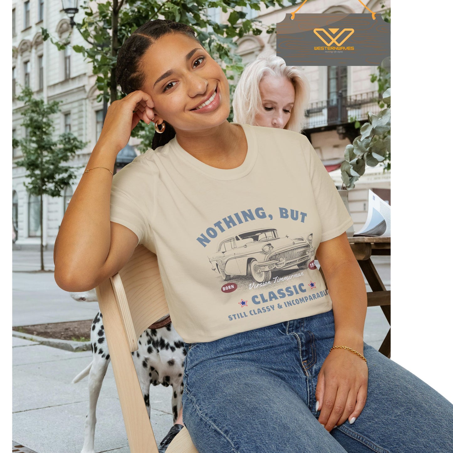 Unisex Softstyle T-Shirt_ N3+ USSTS FT2WW005_ Redefine Relaxation Limited Edition by WesternWaves:
