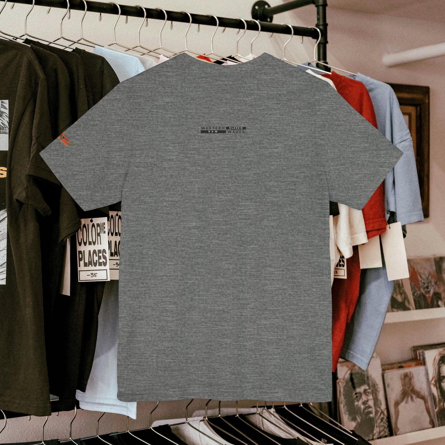 Unisex Jersey Short Sleeve Tee_ N2 Series PT2WW003_Limited Edition by WesternWaves: