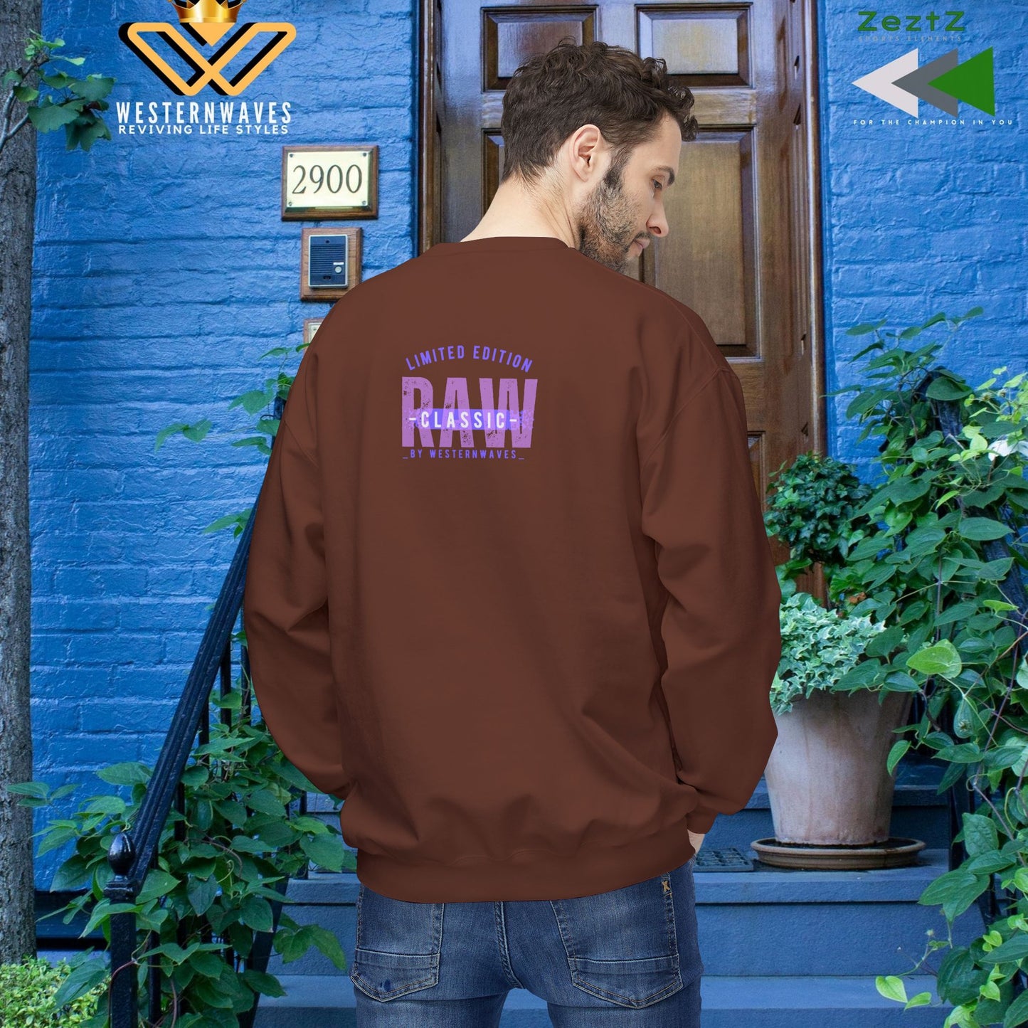 Softstyle Fleece Sweatshirt - N3+ Series SSFSS PT2WW001_ Limited Edition Cozy, Eco-Friendly, Unisex product by WesternWaves: