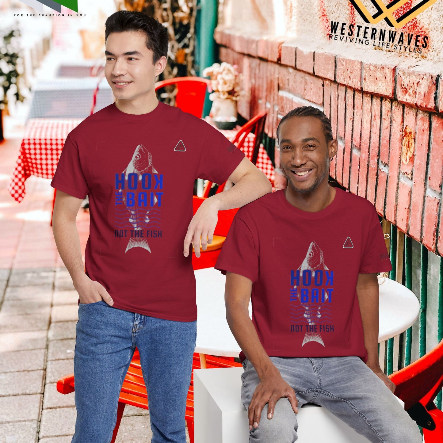 Unisex Heavy Cotton Tee_ Crafted from premium 100% cotton_ N2 Series UHCT PT2WW001_ Limited Edition Comfort & Durability by WesternWaves: