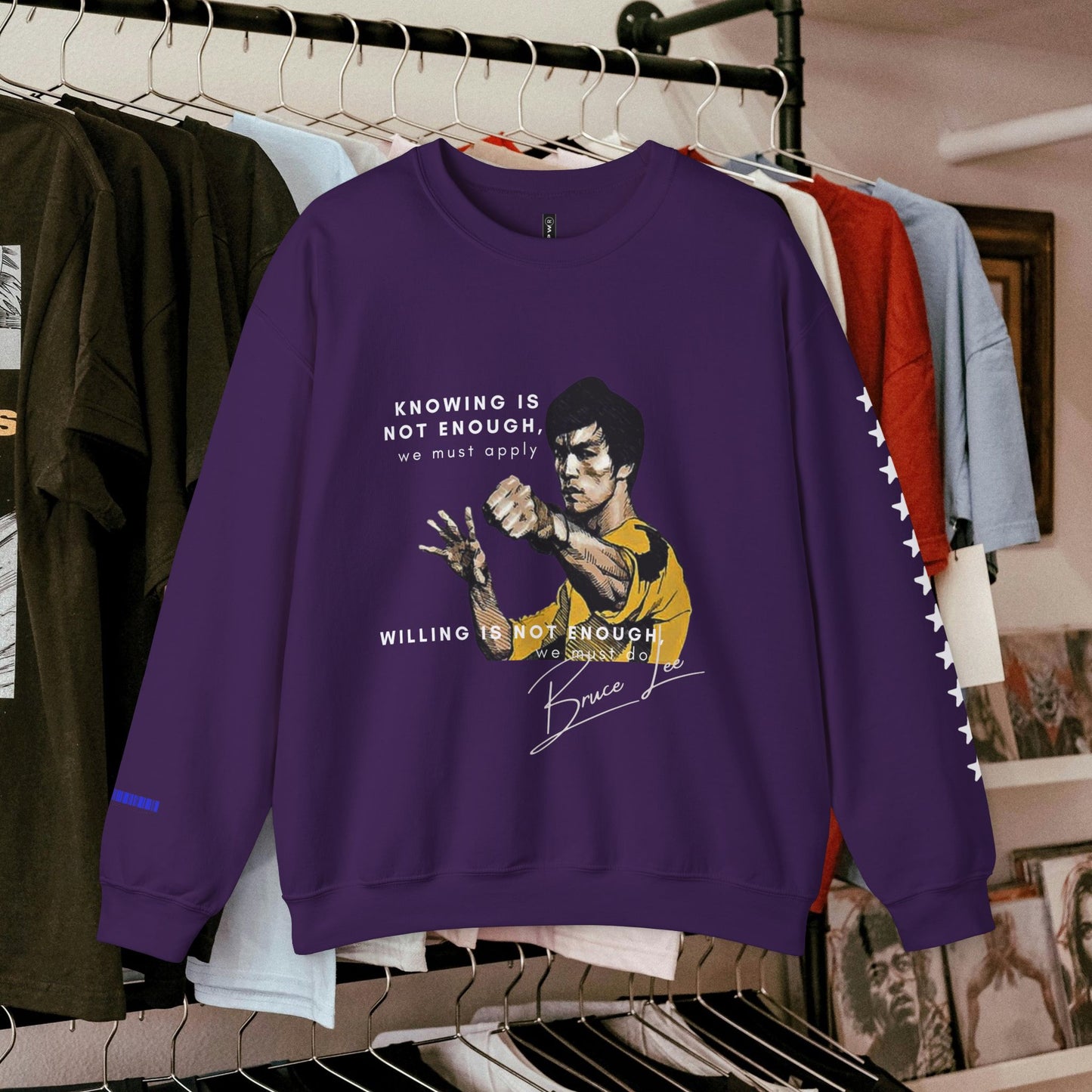 Unisex Heavy Blend™ Crewneck Sweatshirt_ N2+ Sports Series UHBCSS PT2WW009_ Limited Edition ‘Zeztz’ Brand Sports Elements by WesternWaves: