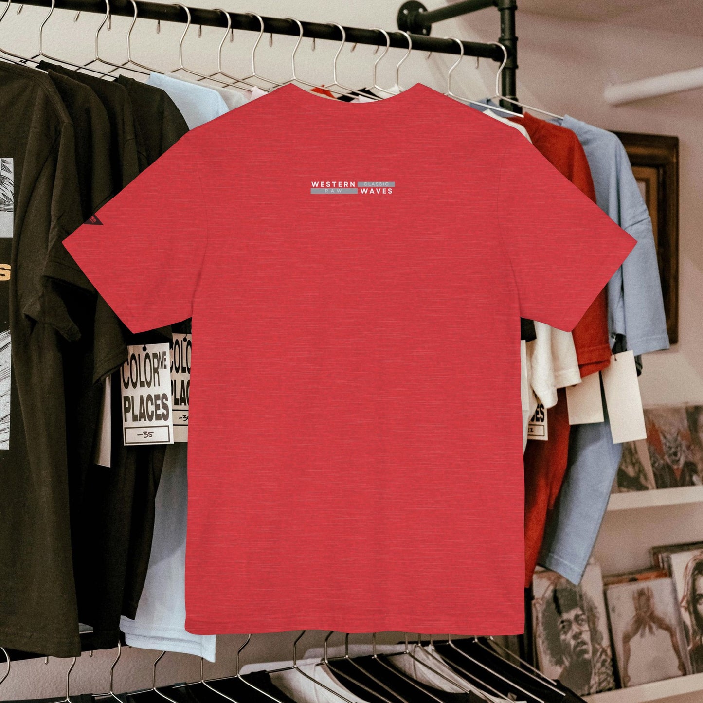 Unisex Jersey Short Sleeve Tee_ Signature Comfort Tee by SPW_ N2* Series PT2WW005_ Limited Edition Cherished Favorite by WesternWaves: