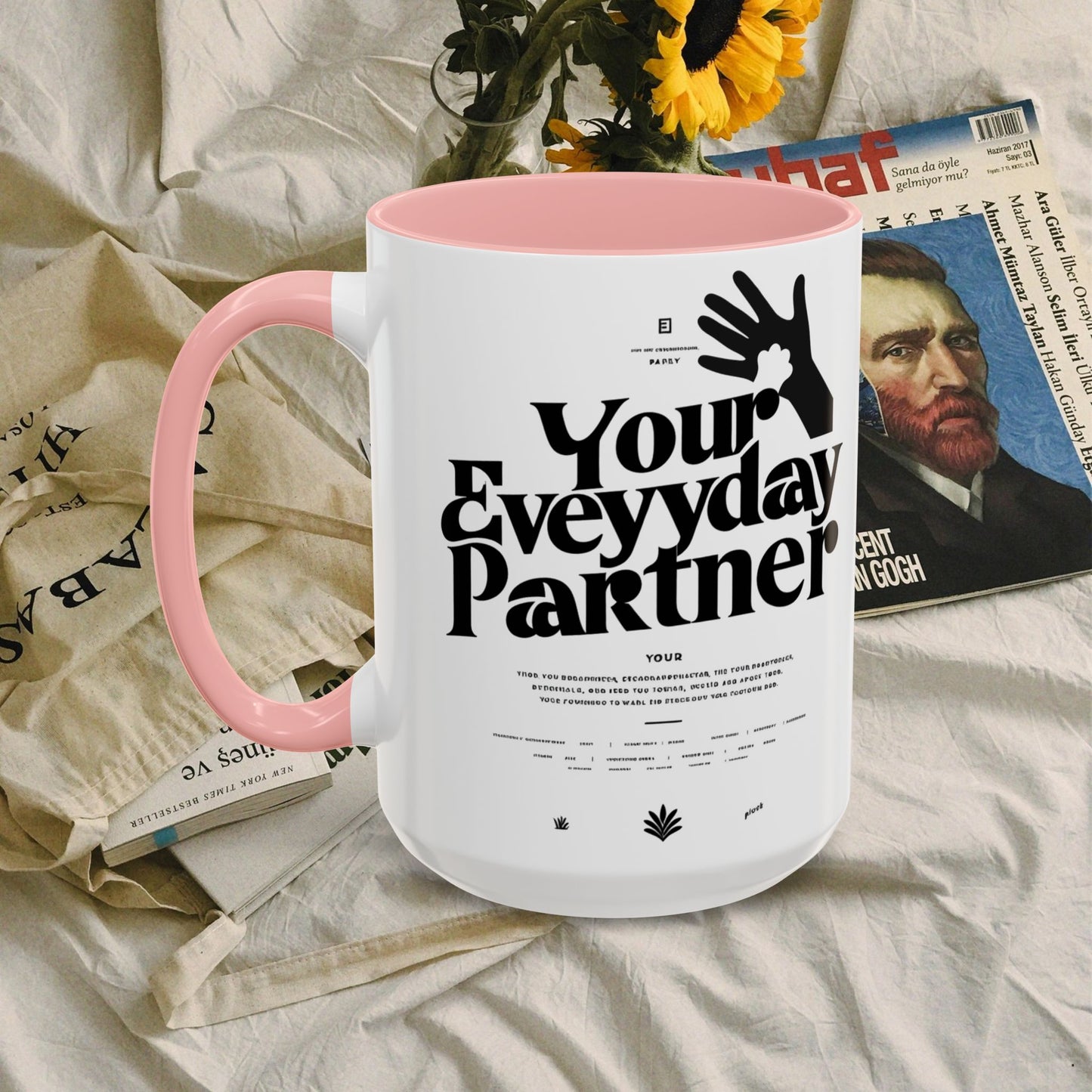 Accent Coffee Mug 11oz, 15oz_ N3* Series ACM11OZ PT2WW023_ Limited Edition Perfect Blend of Style by WesternWaves: