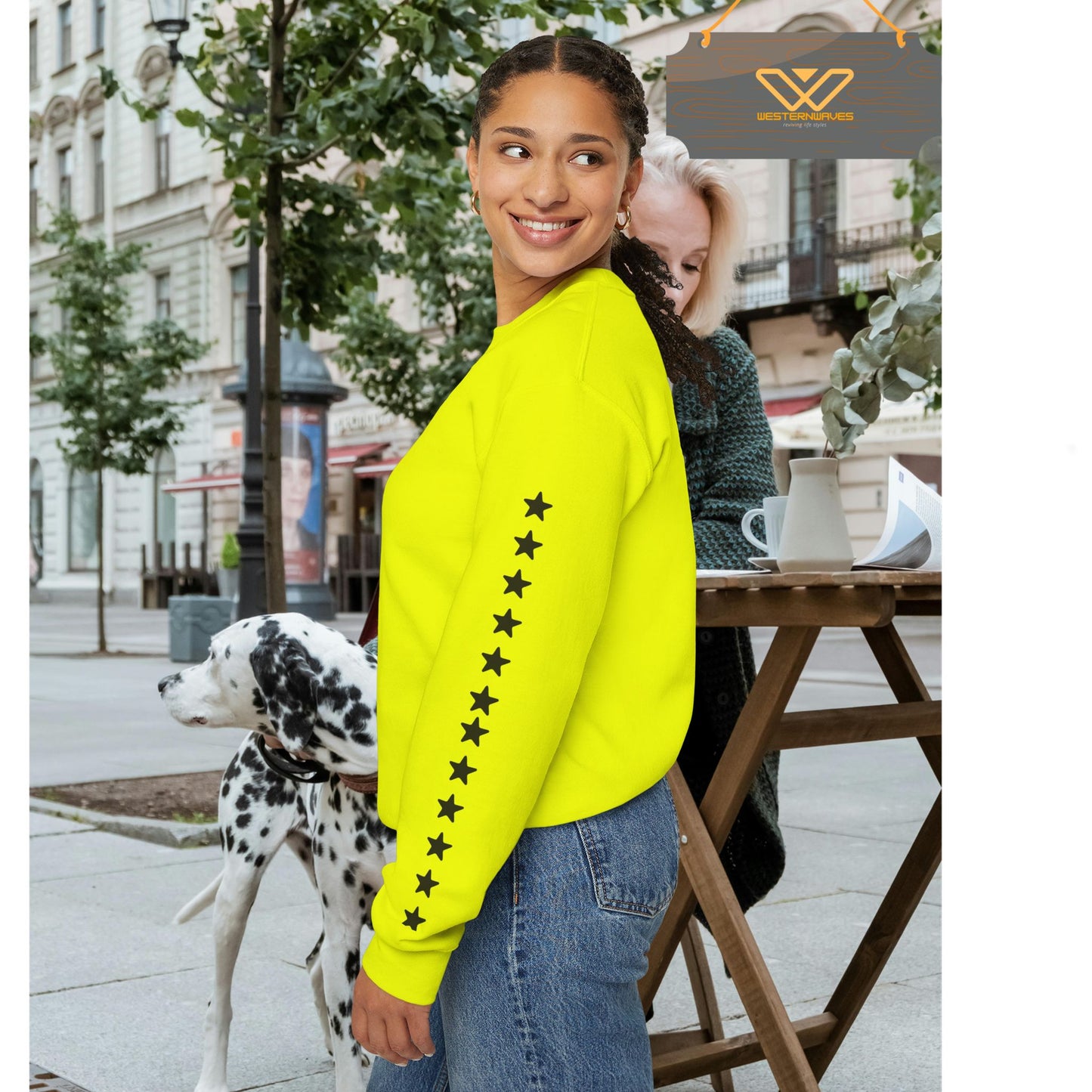 Unisex Heavy Blend™ Crewneck Sweatshirt_ N3+ Series UHBCSS PT2WV010_ Limited Edition Timeless Style by WesternWaves: