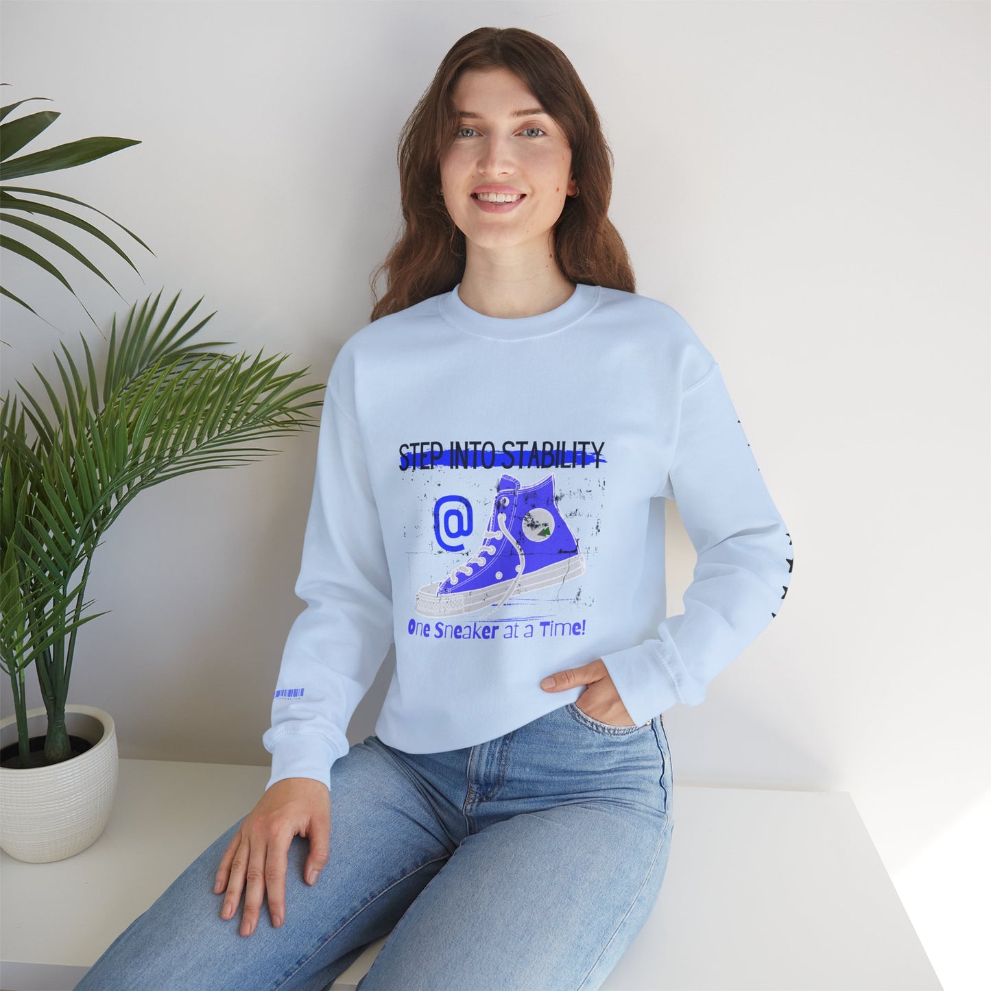 Unisex Heavy Blend™ Crewneck Sweatshirt_ N3+ Series UHBCSS PT2WW031_ Limited Edition Pure Luxury By WesternWaves: