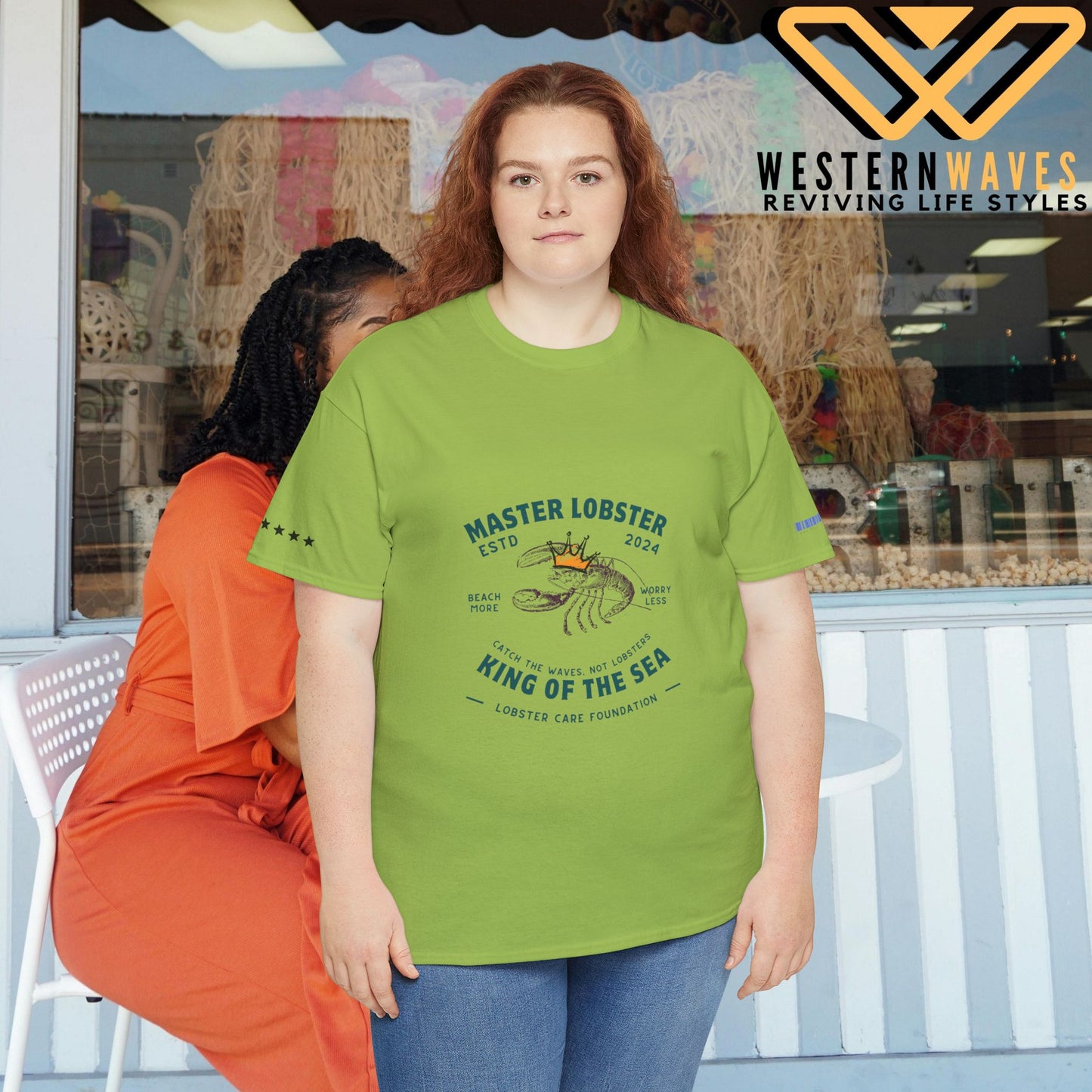 Unisex Heavy Cotton Tee_ Crafted from premium 100% cotton_ N2+ Series UHCT PT2WW007_ Limited Edition Maximum Comfort by WesternWaves: