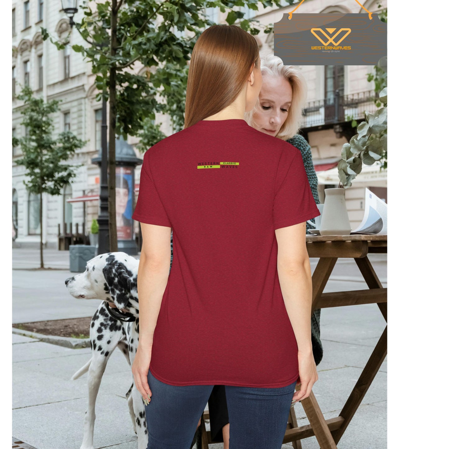 Unisex Ultra Cotton Tee_ Classic Comfort Unleashed_ N2+ Series USUCTEE PT2WW007_ Limited Edition Maximum Comfort & Style by WesternWaves: