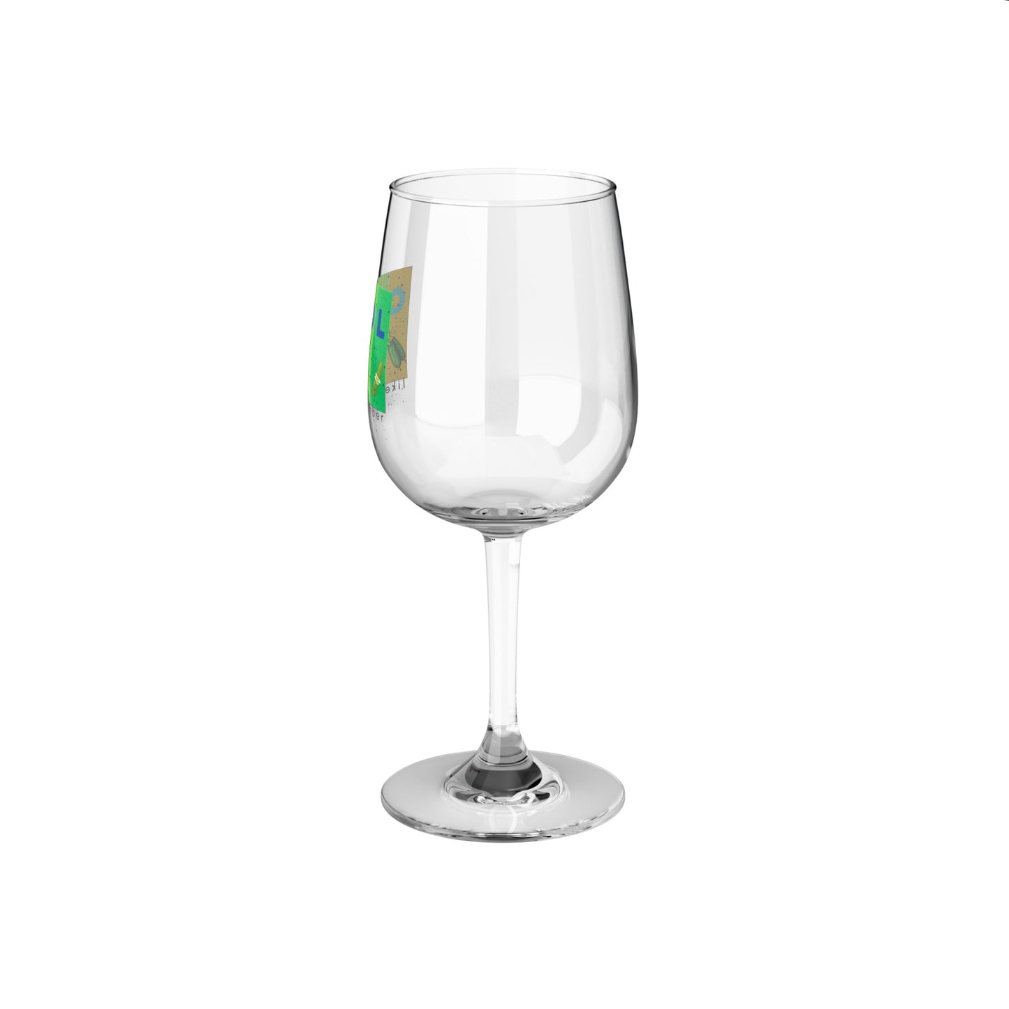 Wine Glass 12oz – N+ Series WG12OZ PT2WW008_ Limited Edition Treat by WesternWaves