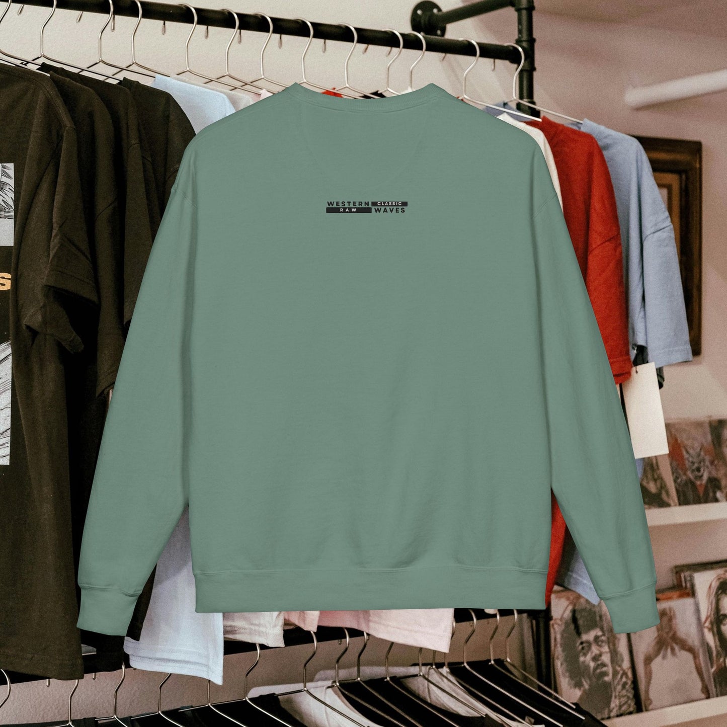 Crewneck Sweatshirt_ N7* Series CNSS PT2WW001_ Limited Edition Gift for Her, by WesternWaves: